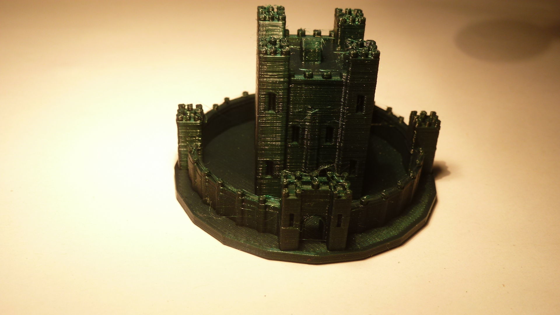 Bebbanburg castle  3D print model_1
