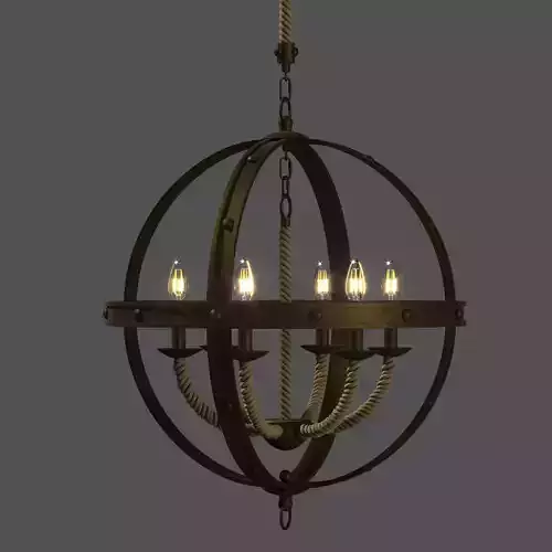 Chandelier Gyro 3D model