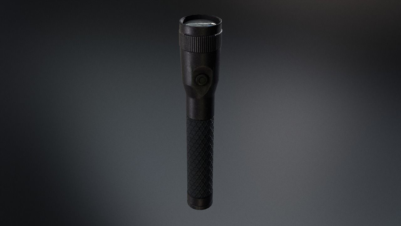 Duty belt Low-poly 3D model_9
