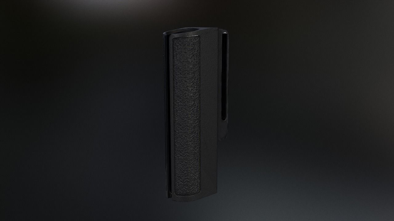 Duty belt Low-poly 3D model_13