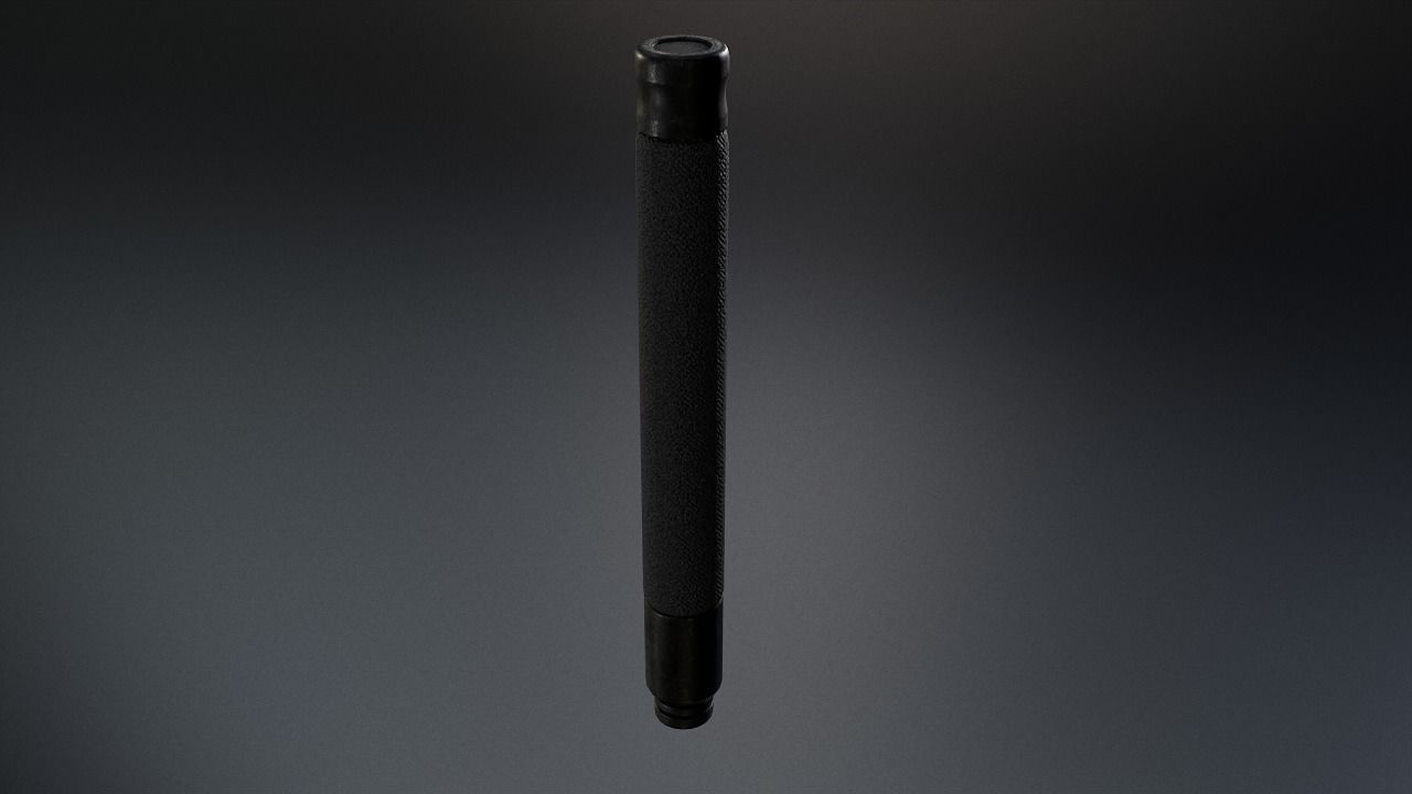 Duty belt Low-poly 3D model_8