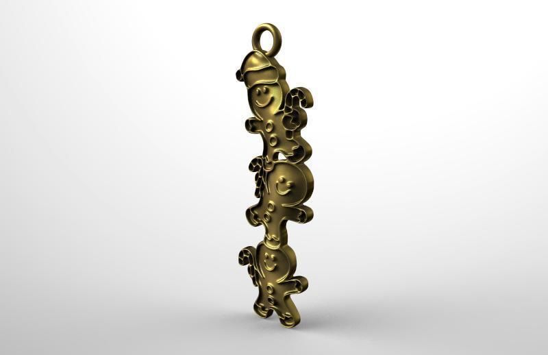 Christmas cookies  3D print model_3