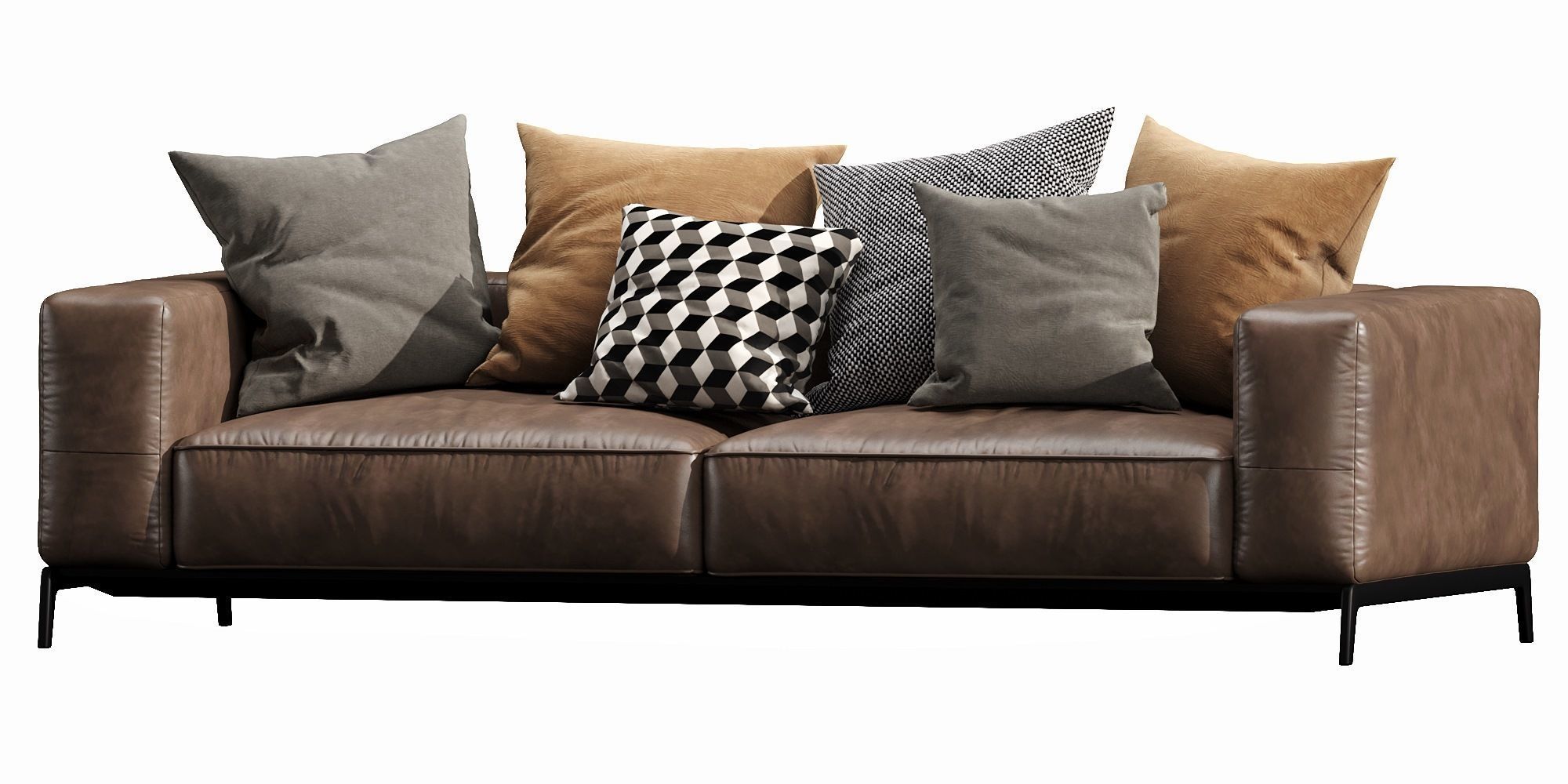 Flexform Ettore 3D model_10