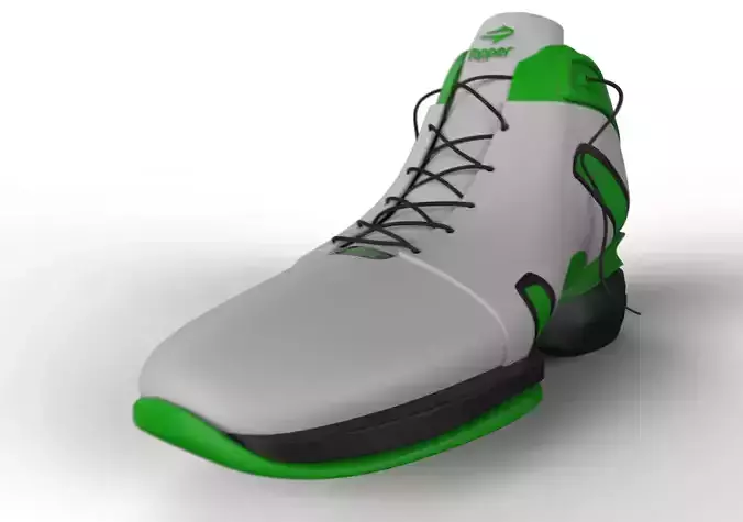 Zapatilla de basquet Topper -  Topper basketball shoe 3D model