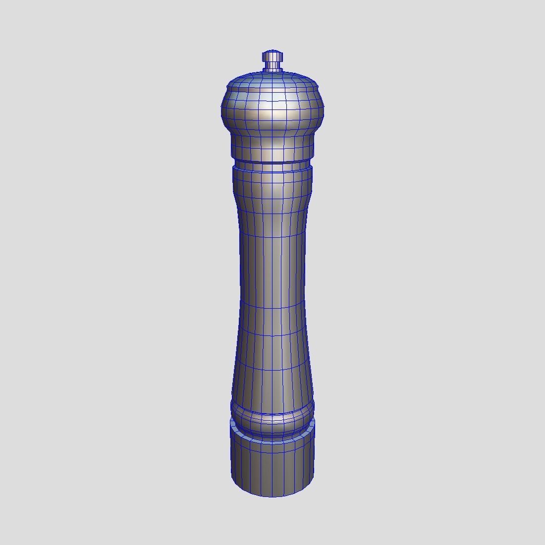 Pepper Mill  Low-poly 3D model_2