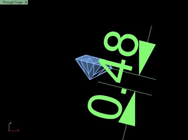 Puzzle set ring 3D print model_6