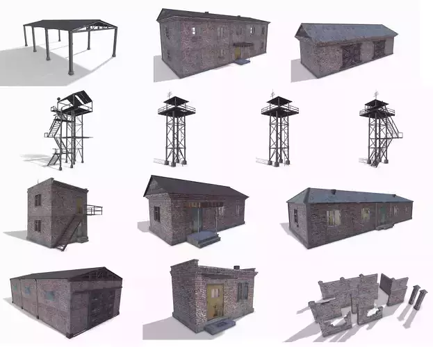 Abandoned military base