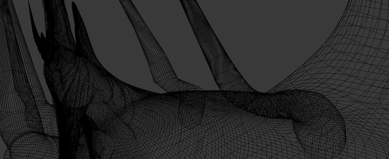 Leviathan Improved 3D Model Textured Sculpted and Rigged 3D model_10