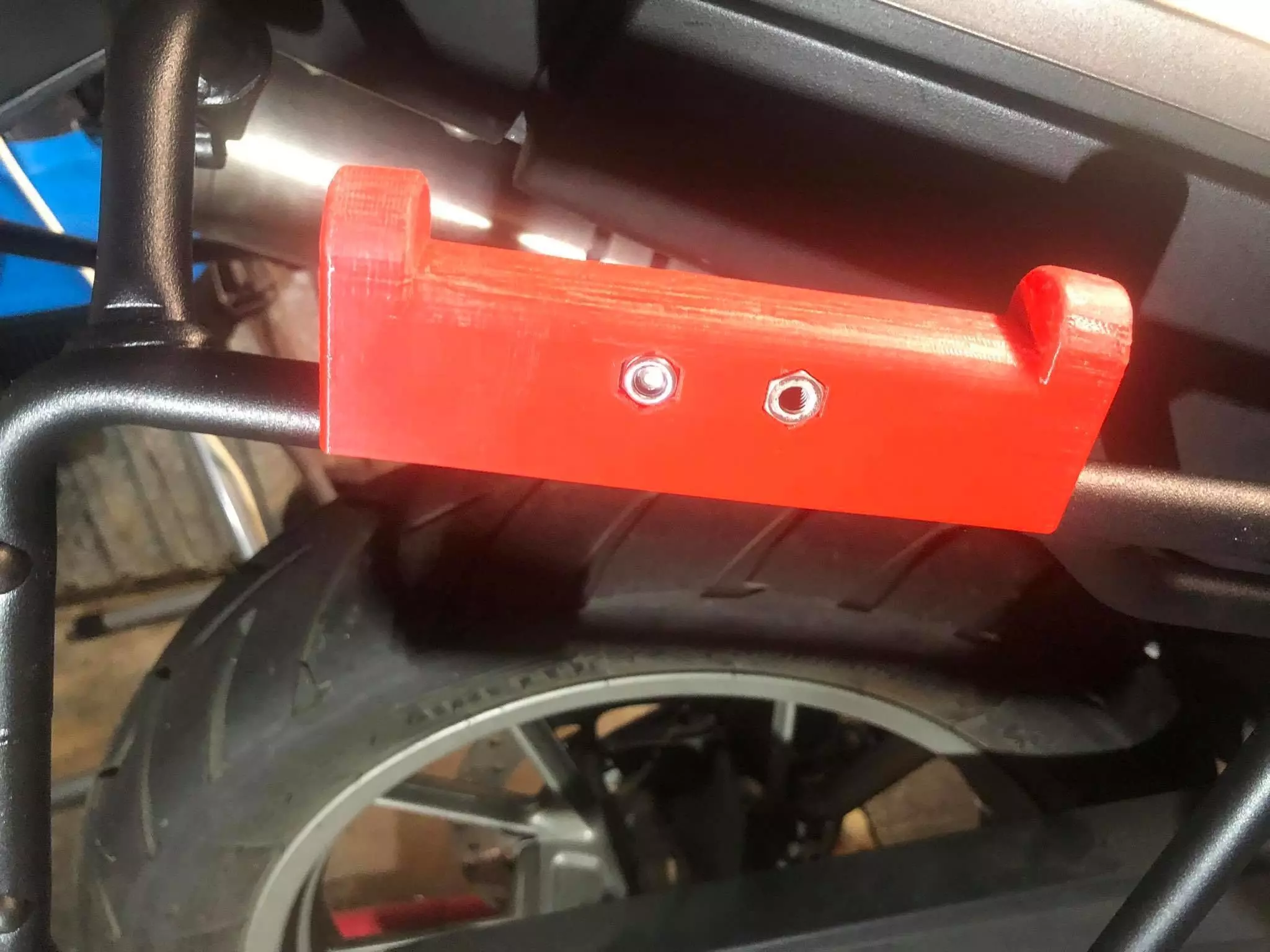 Spacers for soft panniers for Monokey or Retro Fit case holders Free 3D print model