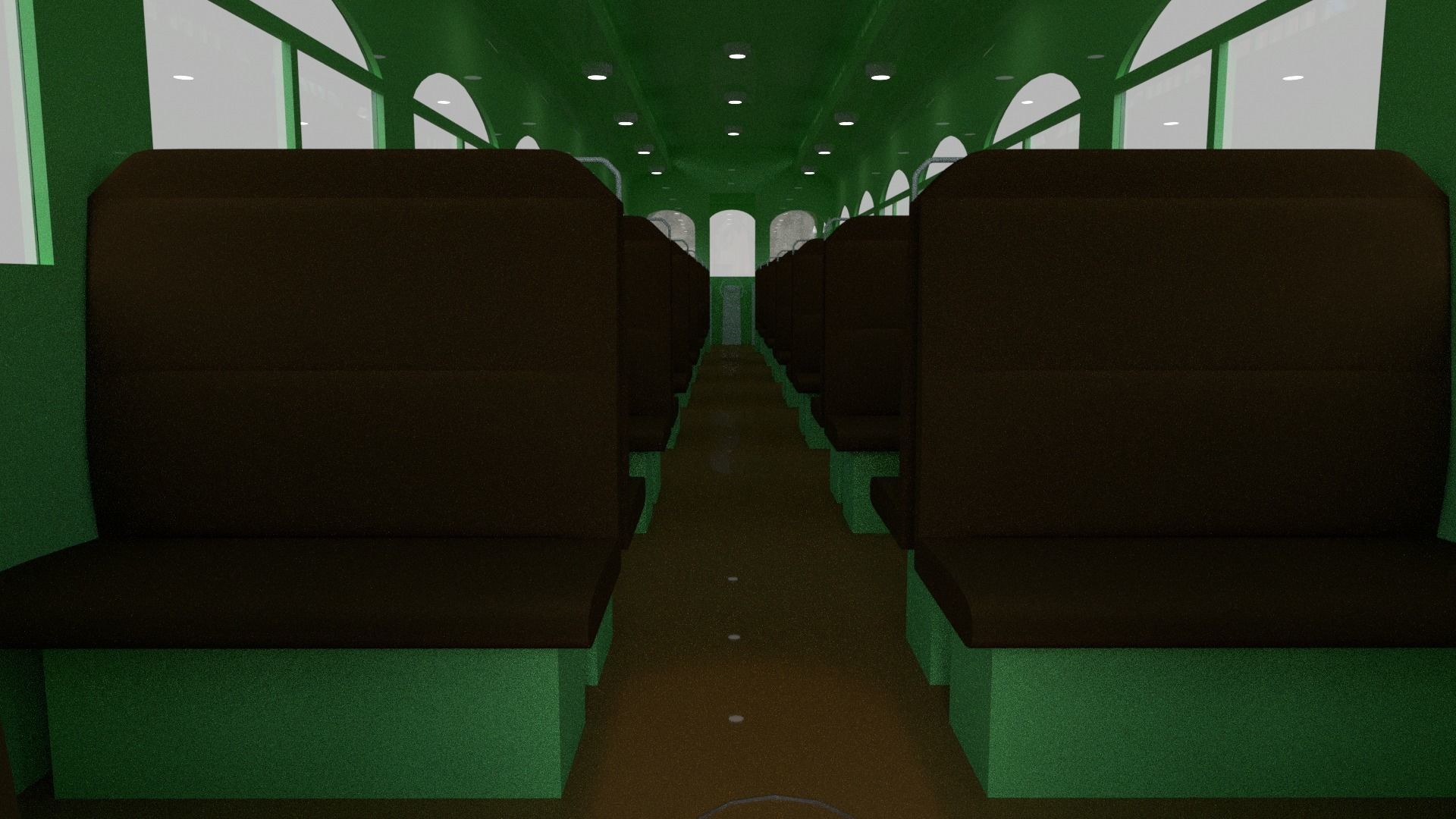 Historical tram 3D model_11