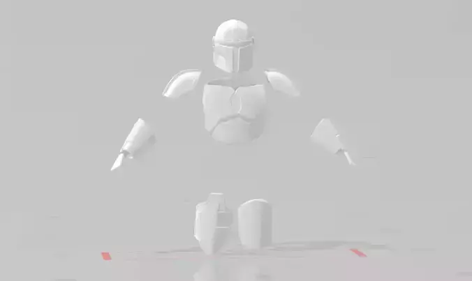 The Mandalorian Armor Files Bundle 3D print model