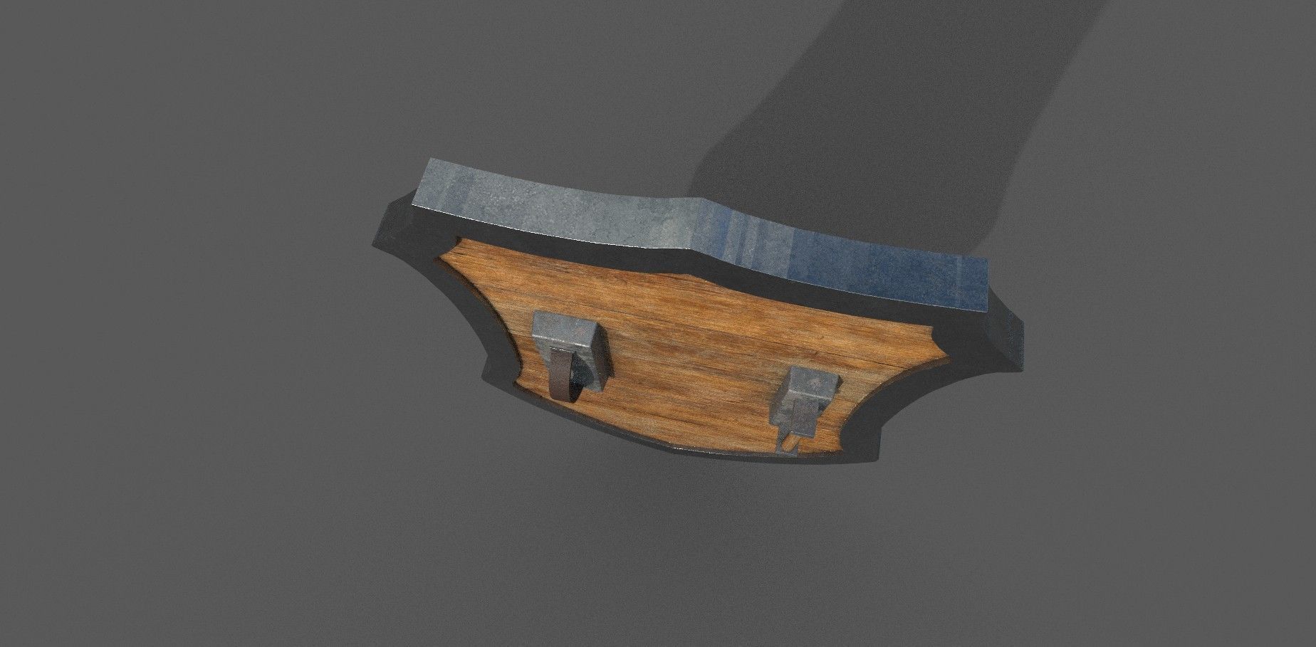 shields pack Low-poly 3D model Low-poly 3D model_35