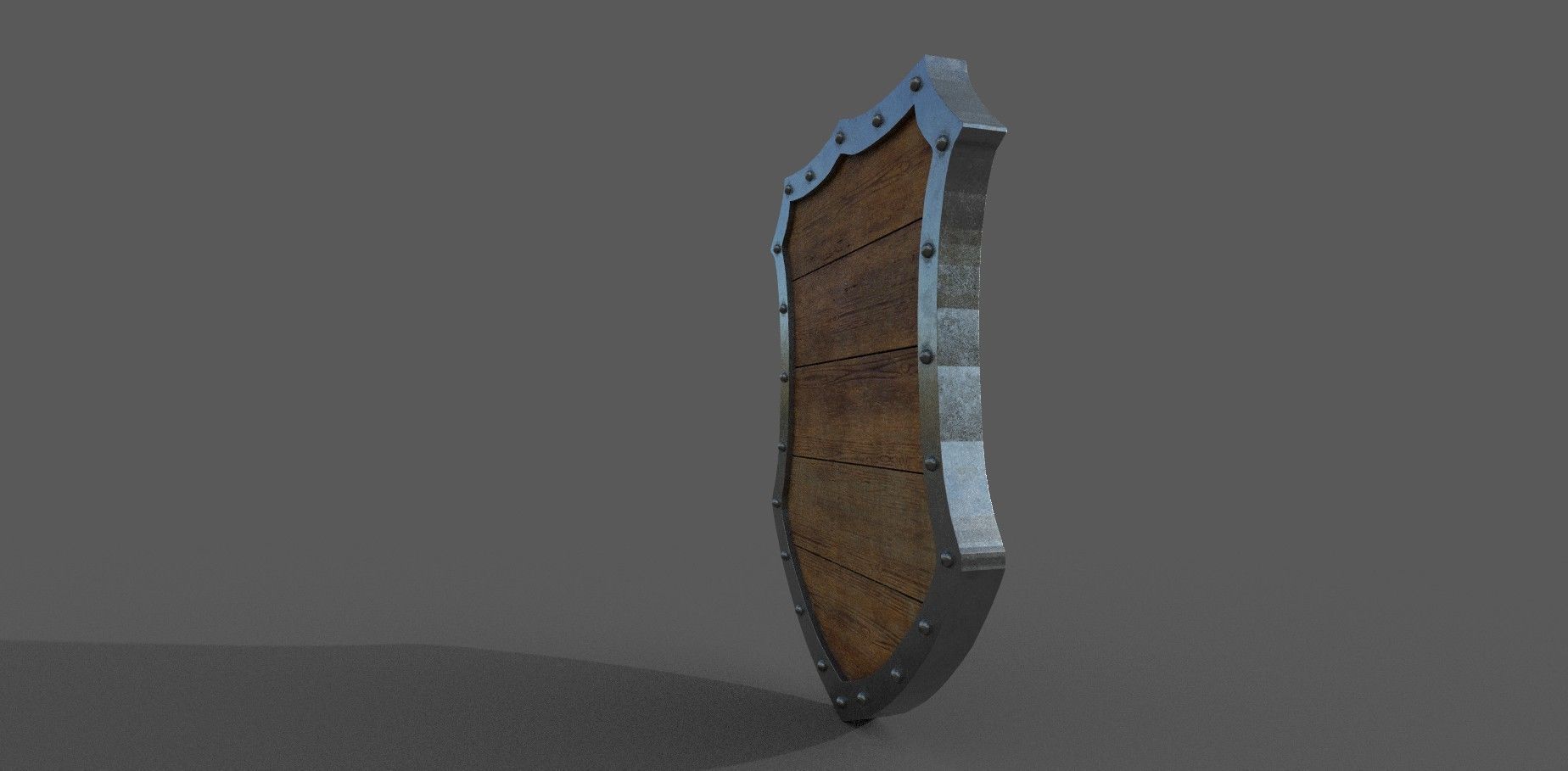 shields pack Low-poly 3D model Low-poly 3D model_33