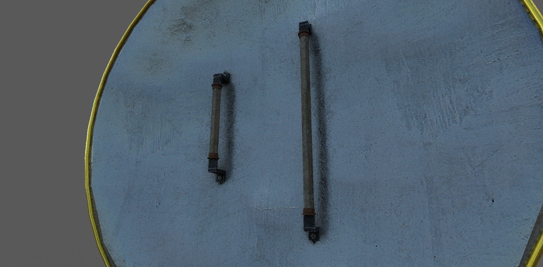 shields pack Low-poly 3D model Low-poly 3D model_8