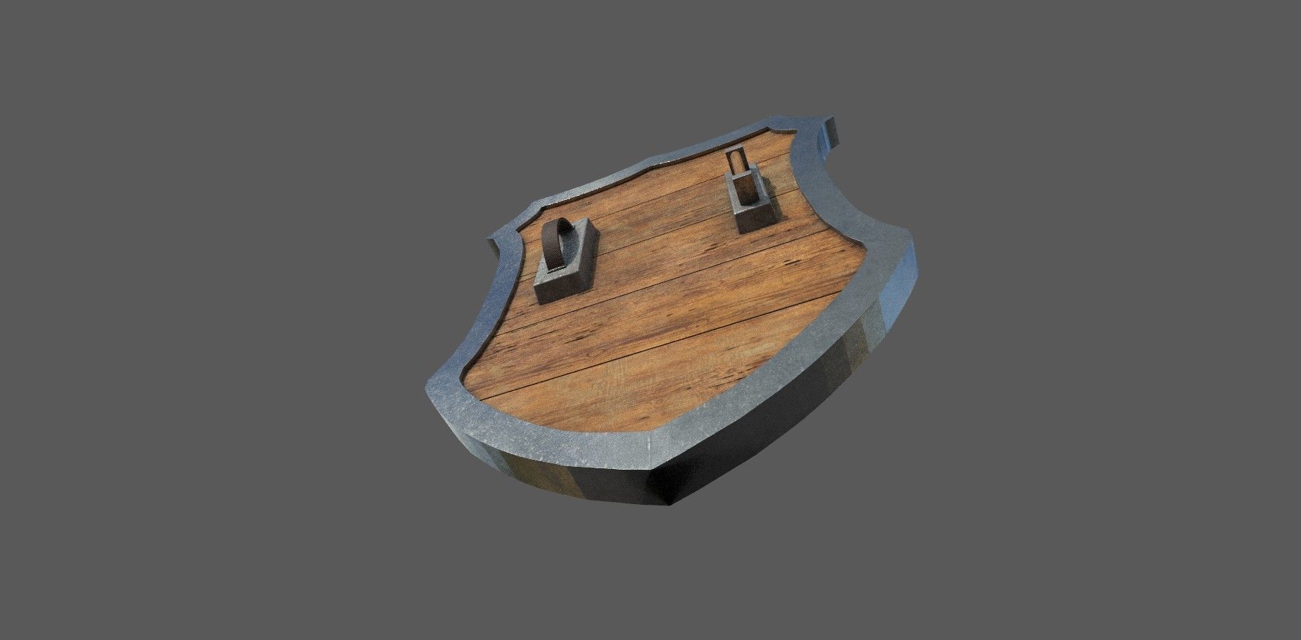 shields pack Low-poly 3D model Low-poly 3D model_31