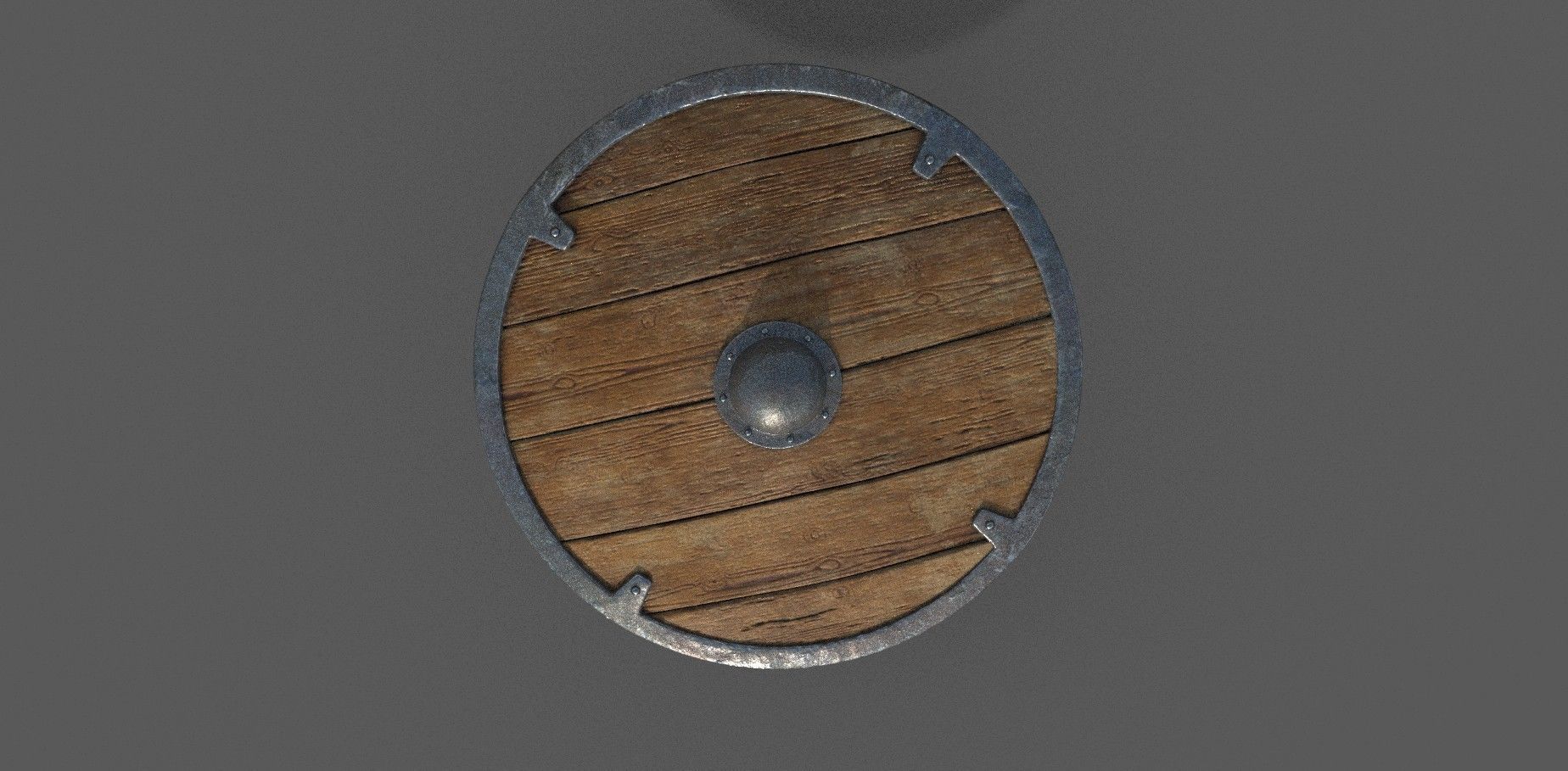 shields pack Low-poly 3D model Low-poly 3D model_26