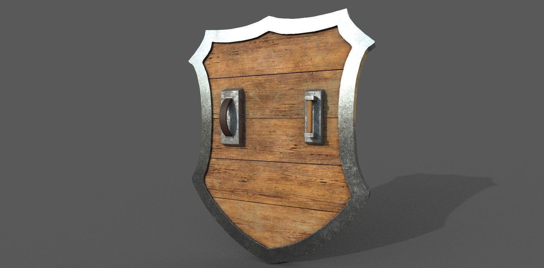 shields pack Low-poly 3D model Low-poly 3D model_30