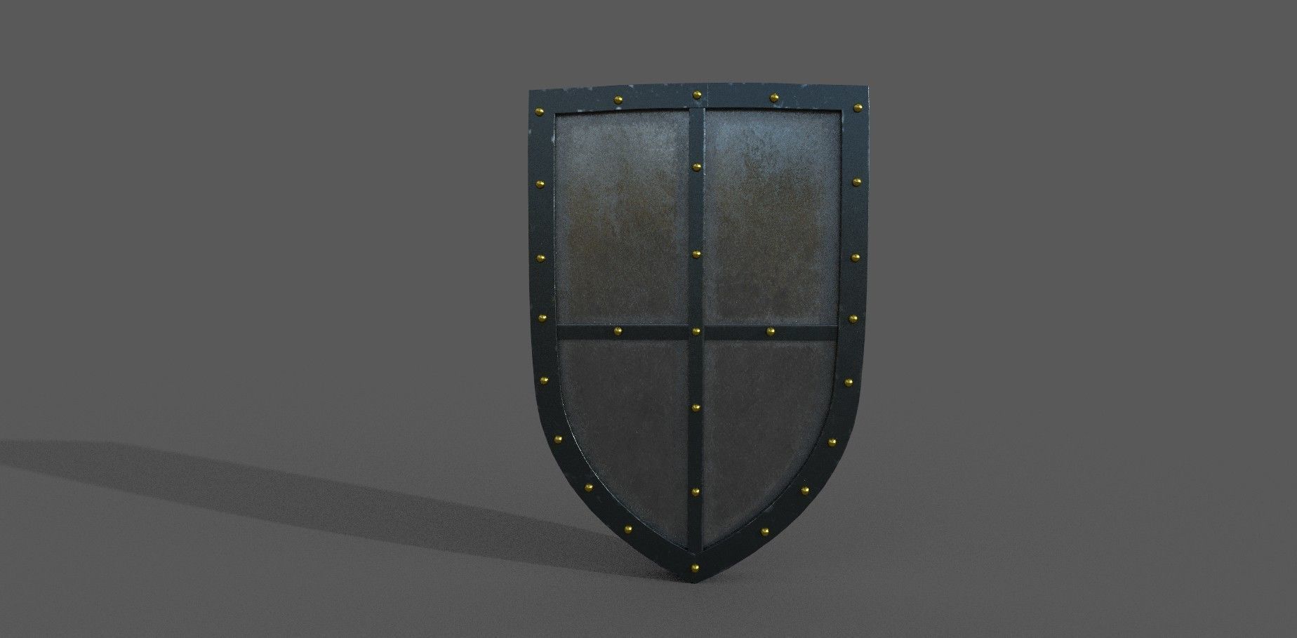 shields pack Low-poly 3D model Low-poly 3D model_9