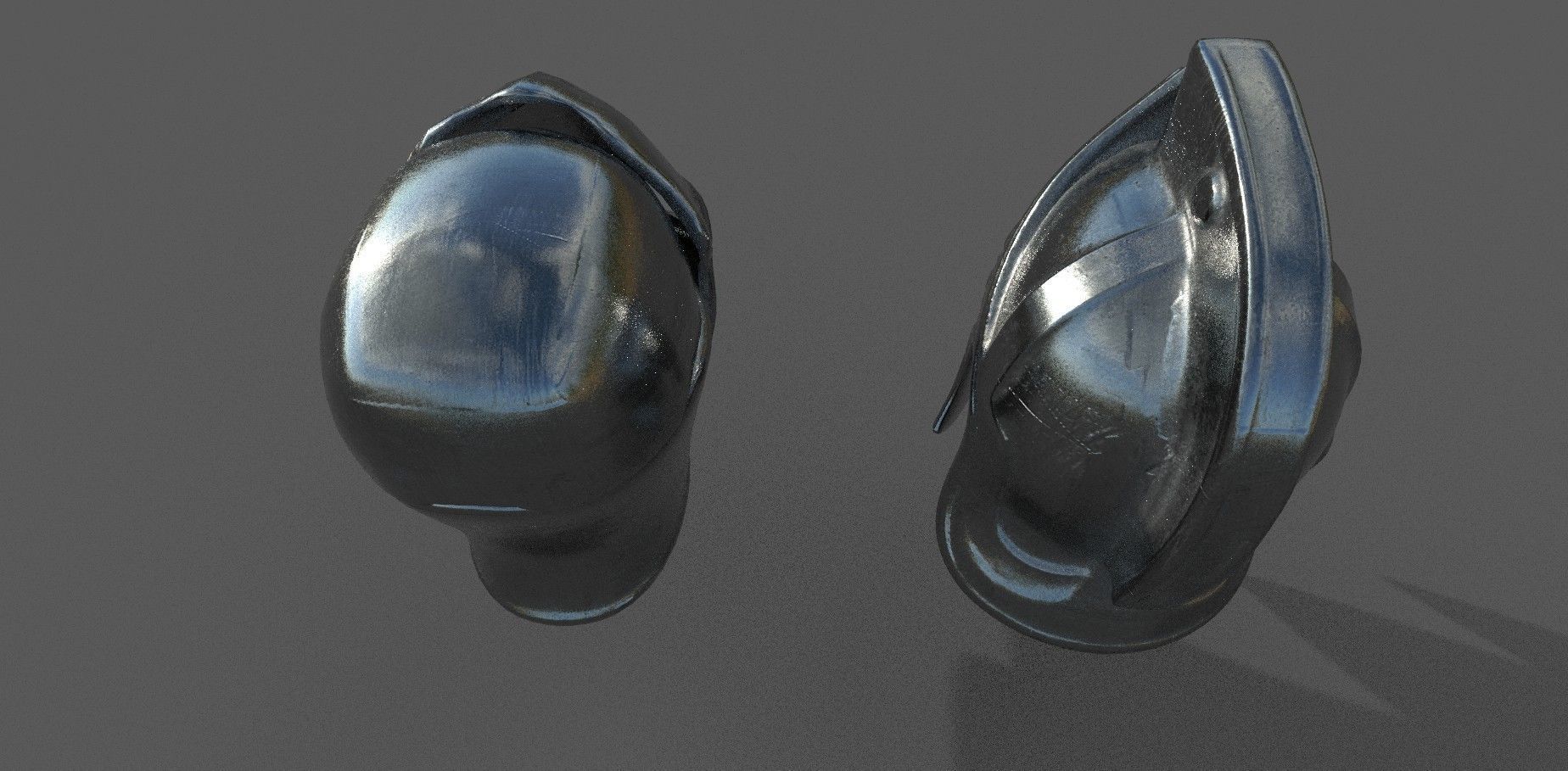 shields pack Low-poly 3D model Low-poly 3D model_23