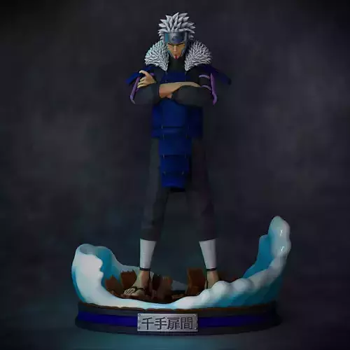 Tobirama Senju from naruto for 3d printing  3D print model