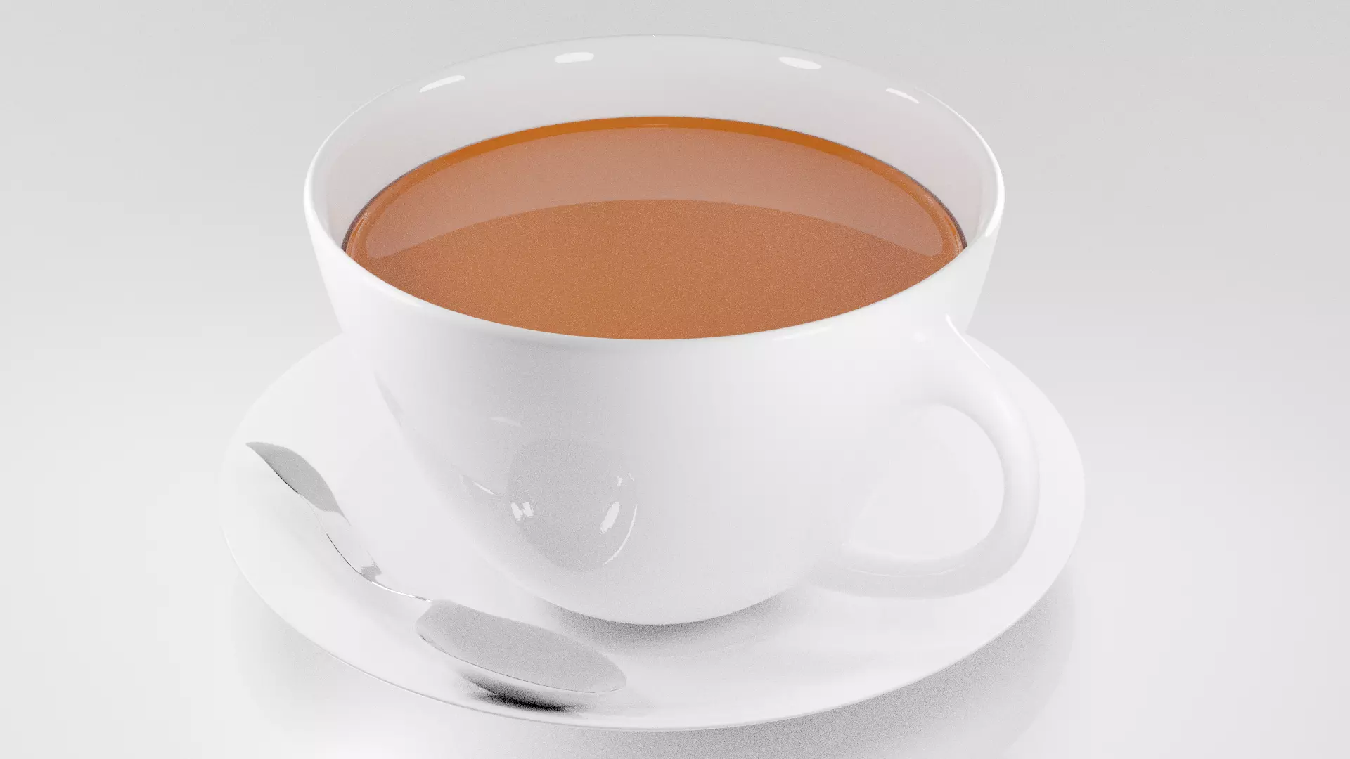 Cup of tea 3D model_0