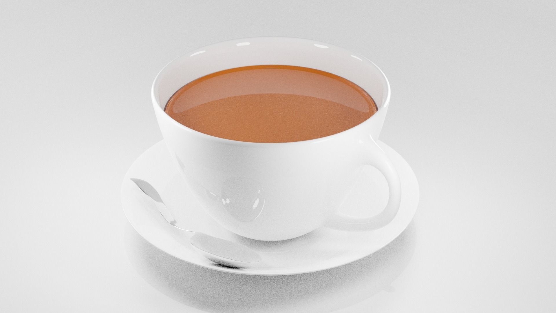Cup of tea 3D model_1