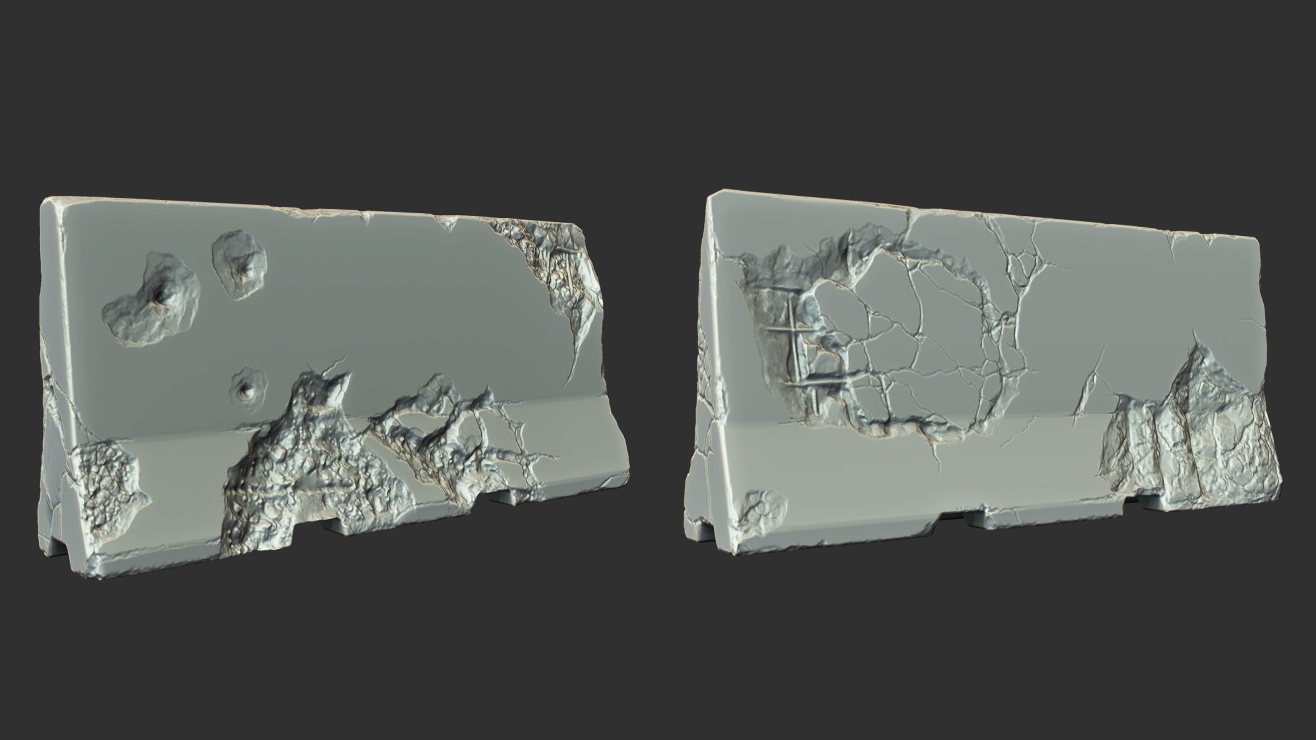 Impact Damage Pack 2 3D model_3