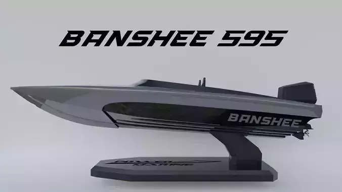 Power Marine Banshee 595 3D Print