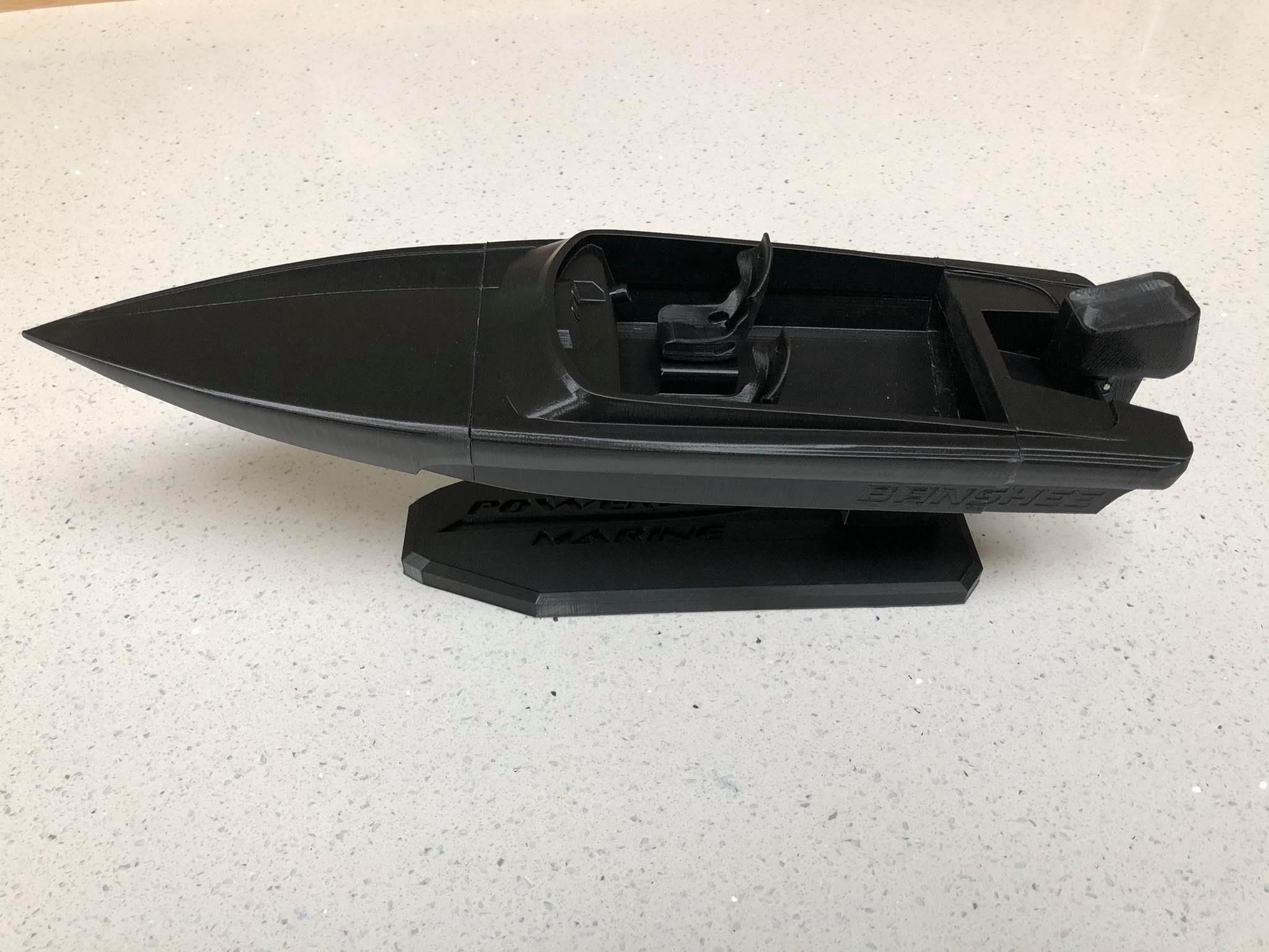 Power Marine Banshee 595 3D Print 3D print model_4