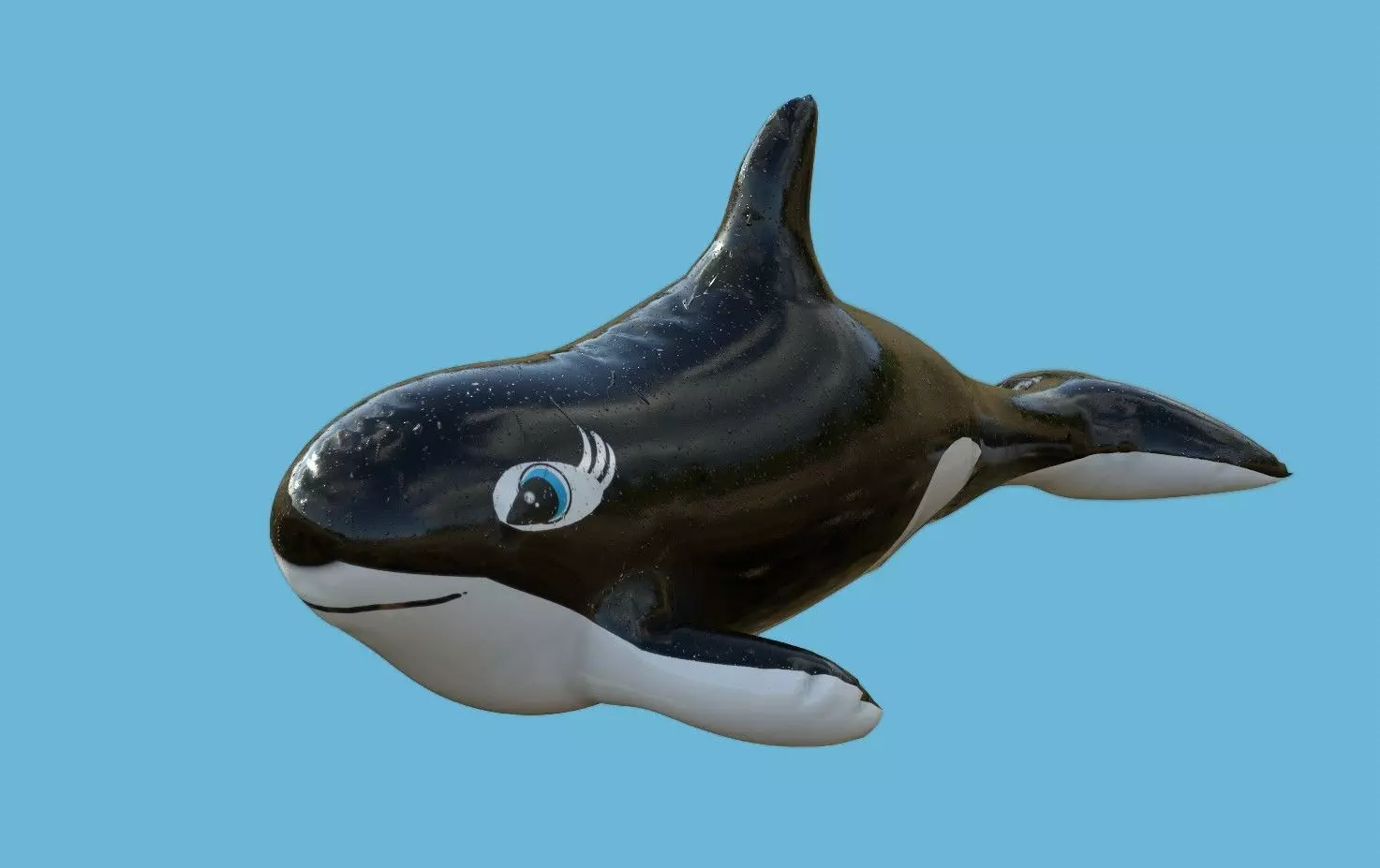 ORCA FLOAT Low-poly 3D model