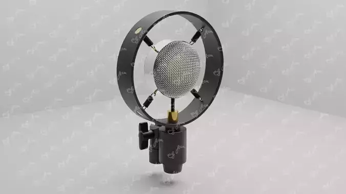 Antique Vintage Big Diaphragm Condenser Microphone