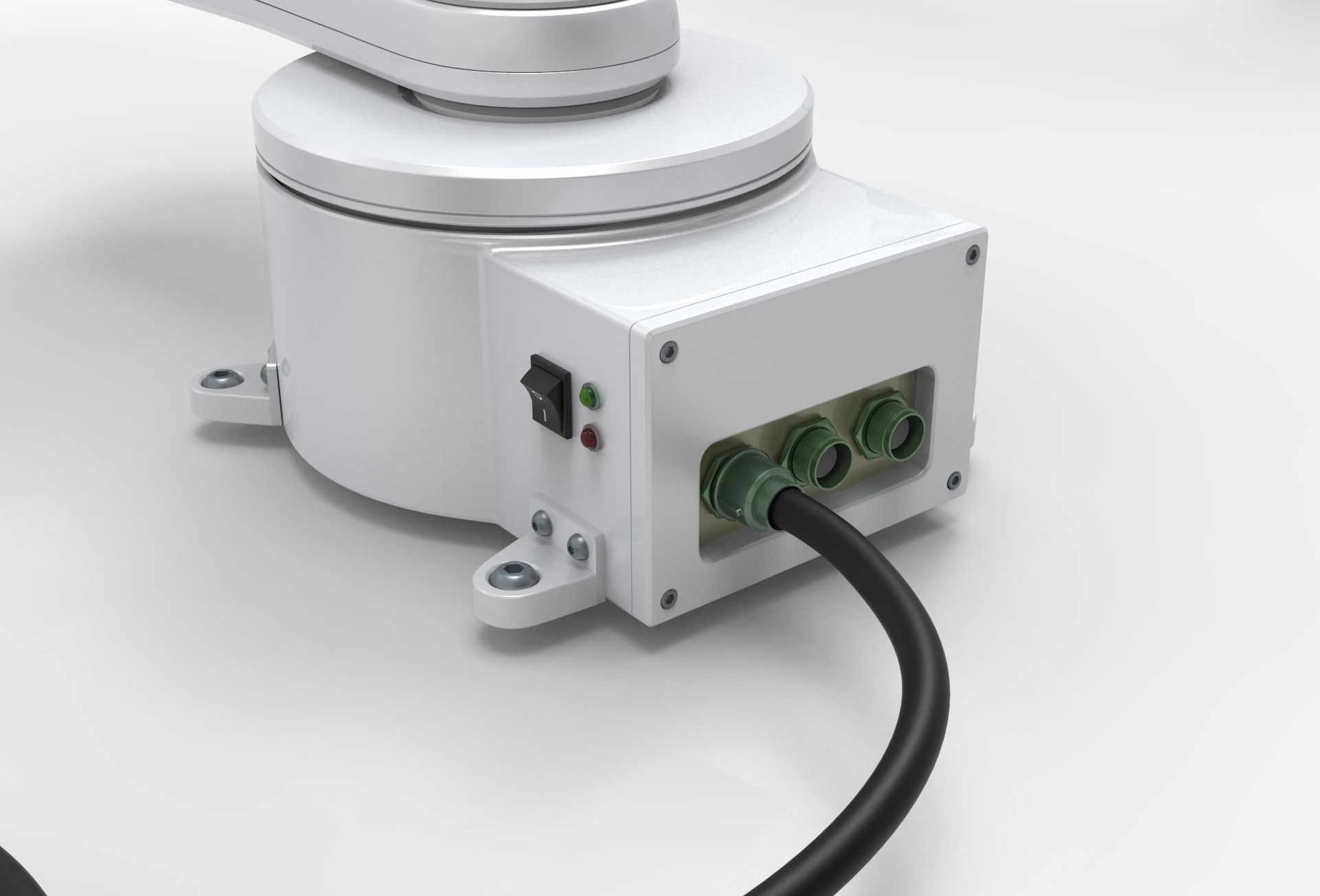 Industrial Robotic arms set 3D model_7