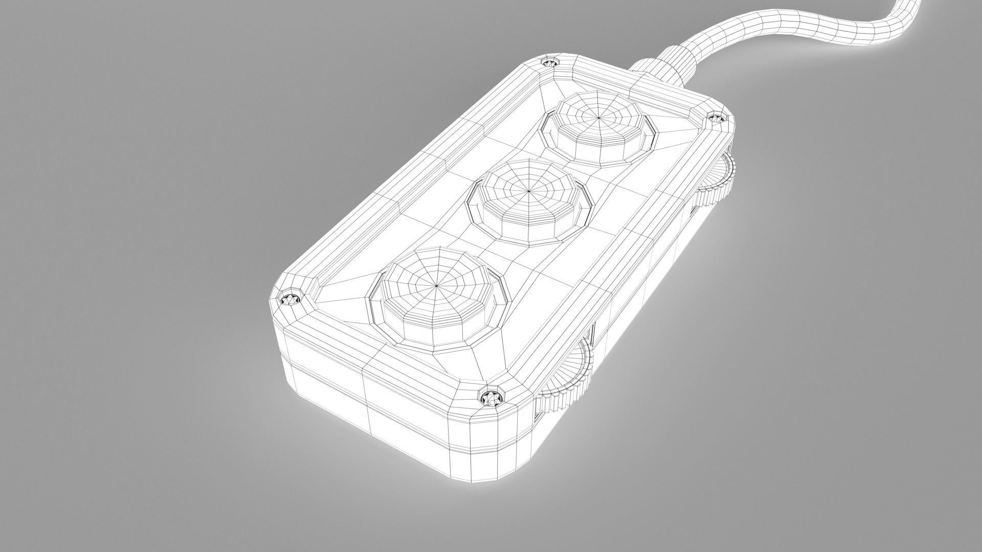 Industrial Robotic arms set 3D model_22