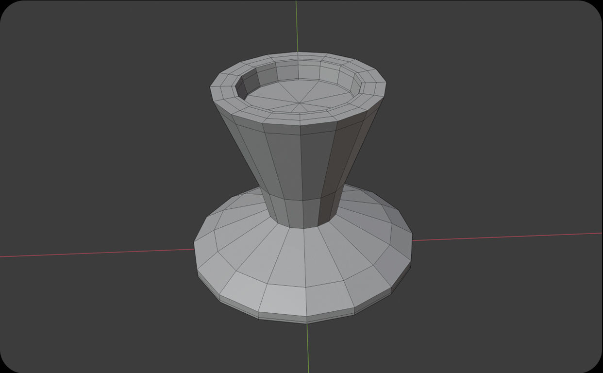 Candle Holder Design stl file for 3d printing 3D print model_17
