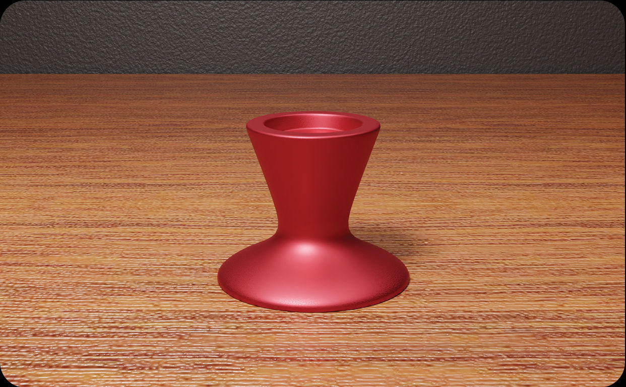 Candle Holder Design stl file for 3d printing 3D print model_6