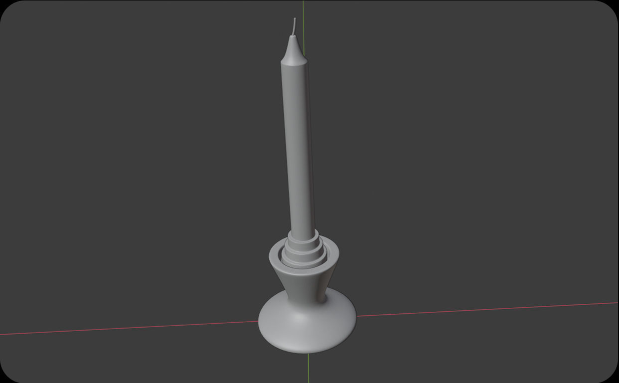 Candle Holder Design stl file for 3d printing 3D print model_9