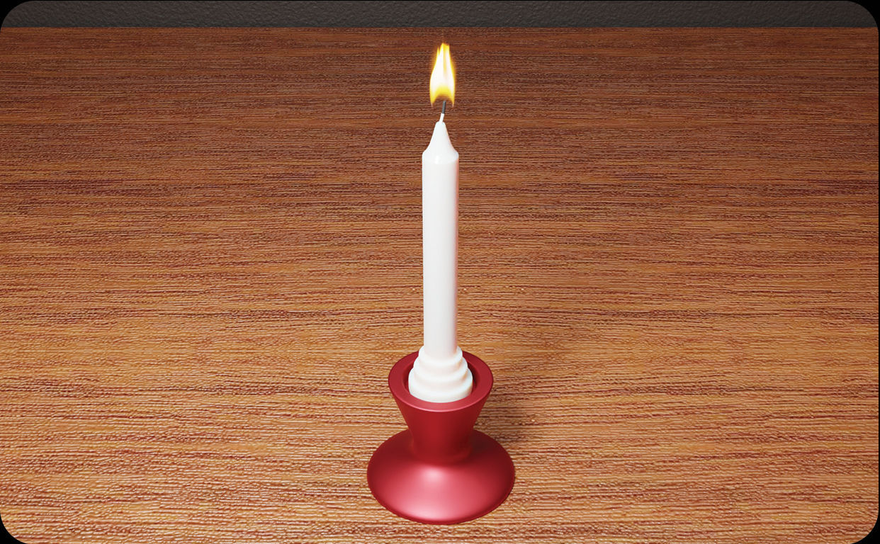 Candle Holder Design stl file for 3d printing 3D print model_13