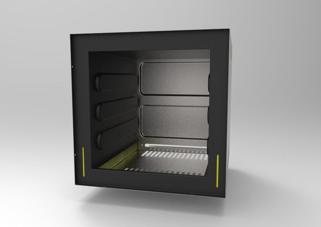 Horno empotrado -  Built-in oven 3D model_6