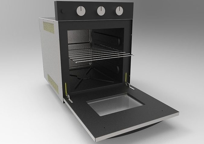 Horno empotrado -  Built-in oven 3D model