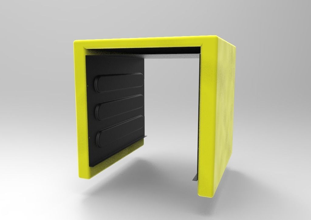 Horno empotrado -  Built-in oven 3D model_4