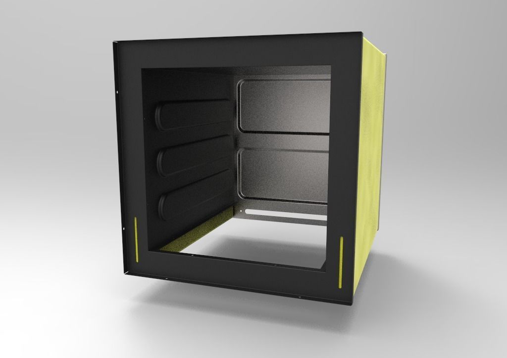 Horno empotrado -  Built-in oven 3D model_5