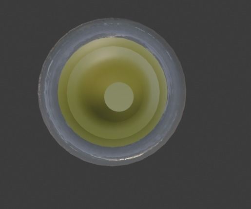 Brilliant Flagon for Decoration Low-poly 3D model_4