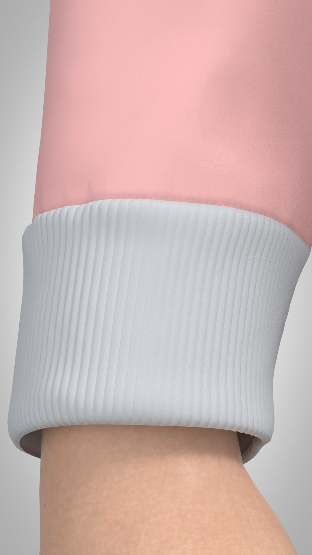 Marvelous Designer-Fashion Female Pajamas Low-poly 3D model_6