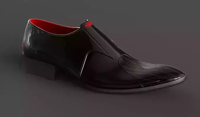 Men Shoe inspired on Darth Vader - Home Decor - 3dprint