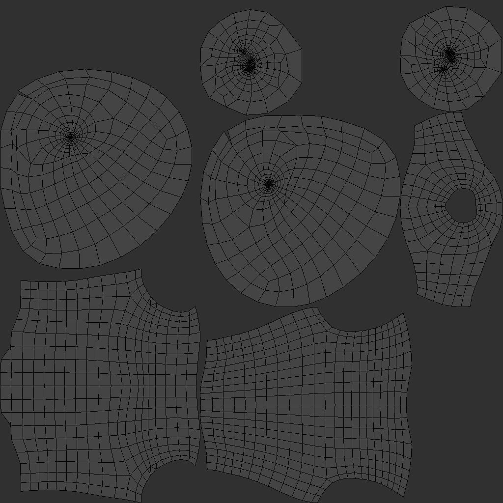 Armored skin  3D model_6