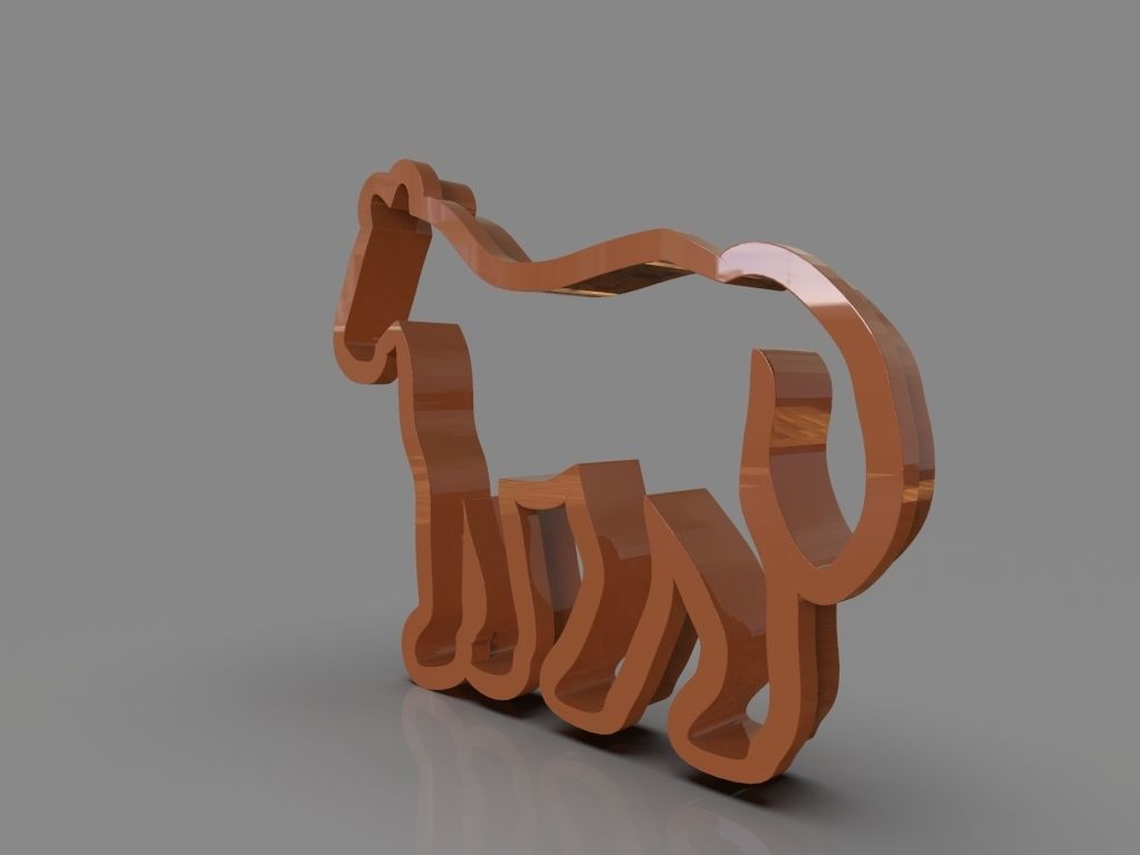 3 Wise Men and Animals Cookie Cutters Pack 3D print model_23