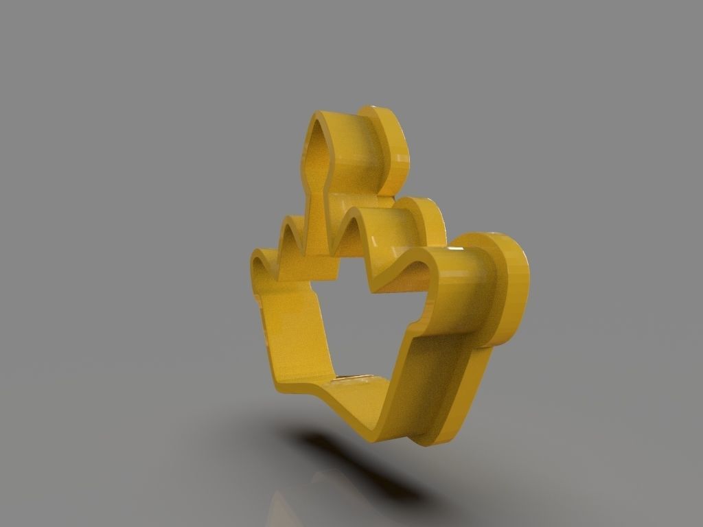 3 Wise Men and Animals Cookie Cutters Pack 3D print model_17