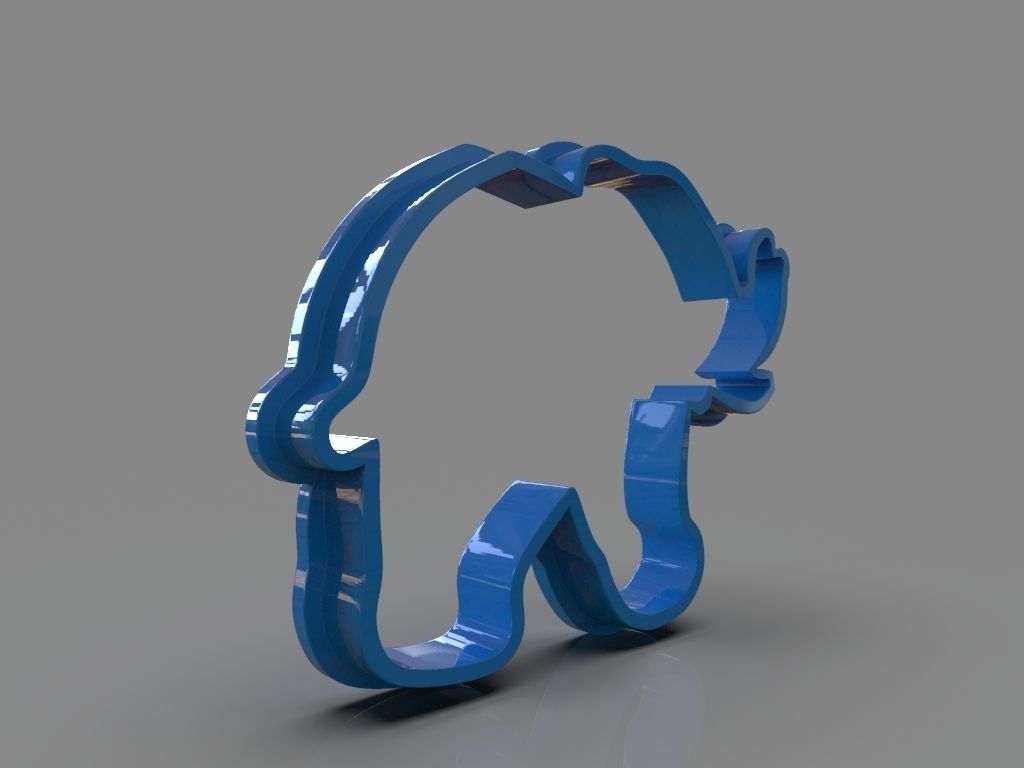 3 Wise Men and Animals Cookie Cutters Pack 3D print model_20