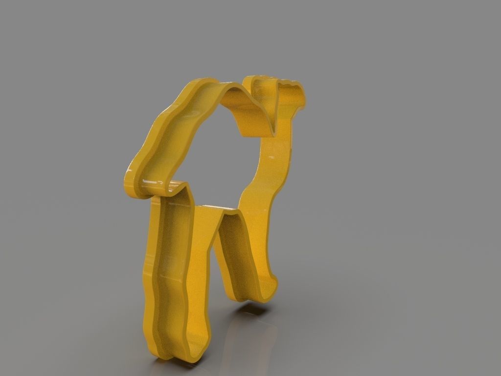 3 Wise Men and Animals Cookie Cutters Pack 3D print model_10