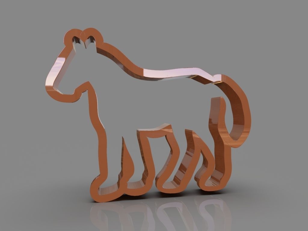 3 Wise Men and Animals Cookie Cutters Pack 3D print model_22